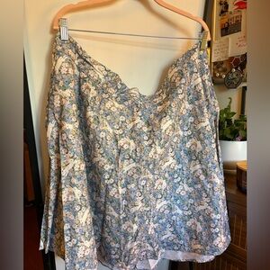 Retrolicious 3X Bunny Print Skirt